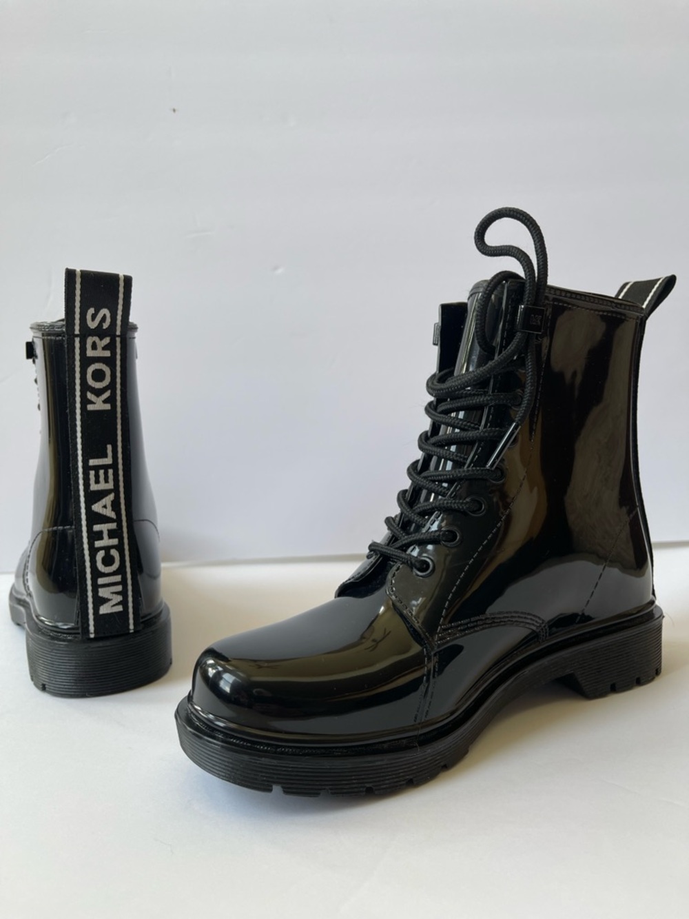 MICHAEL KORS Black Tavie Booties